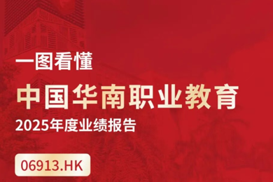 一图看懂 | 中国华南职业教育（6913.HK）2025年度业绩报告